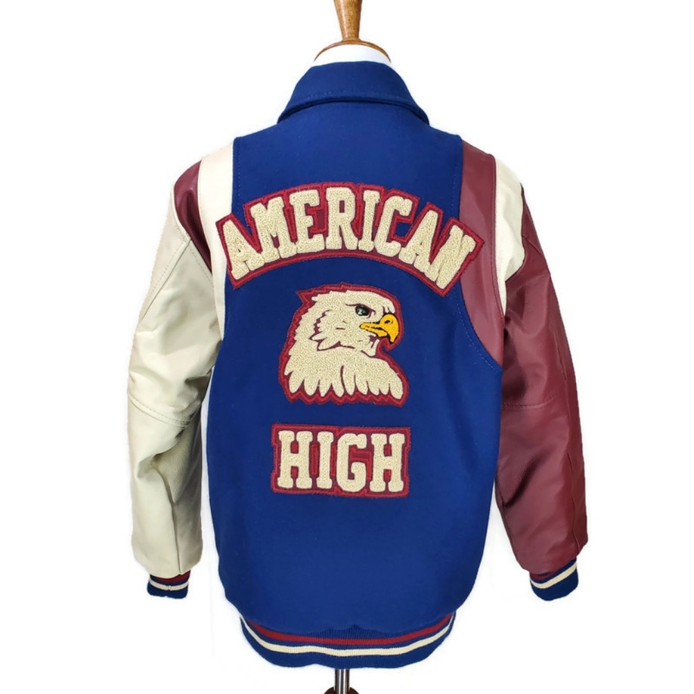 Rare Sold Out American High Production Co. Varsity Letterman Jacket Women's S